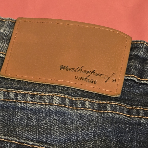 Weatherproof Men's Dark Blue Vintage Straight Jeans - Picture 3 of 6